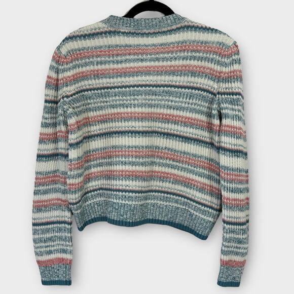 Esprit New York striped sweater 100% cotton size small - Picture 2 of 6